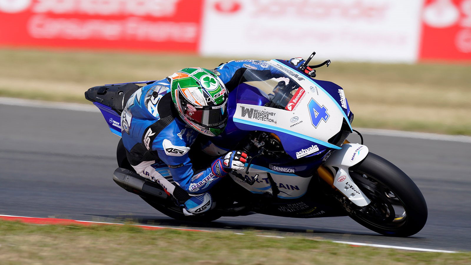 Jack Kennedy, 2023 Thruxton BSB. - Mar-Train Racing